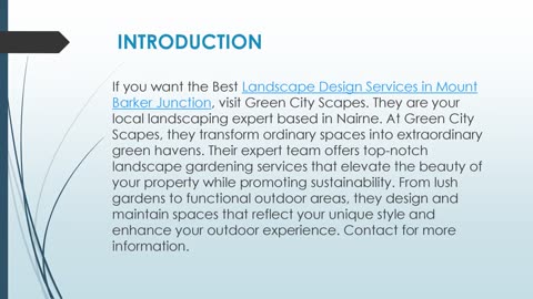 Best Landscape Design Services in Mount Barker Junction