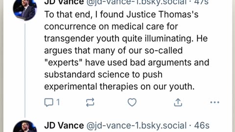 JD Vance Suspended After One Post on Bluesky