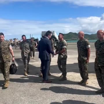 🚨🔥Secretary of Defense Pete Hegseth brought the warrior ethos to the Indo-Pacific.