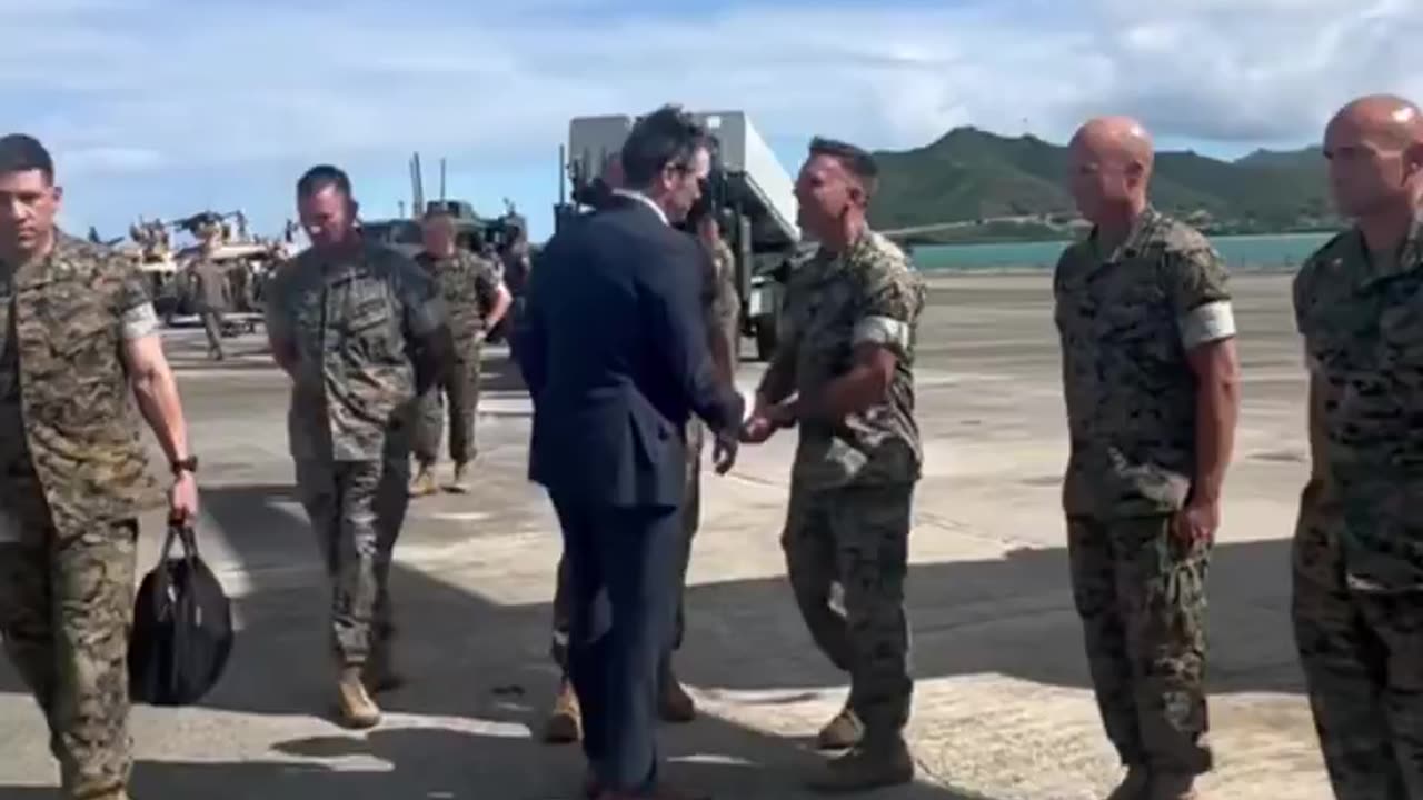 🚨🔥Secretary of Defense Pete Hegseth brought the warrior ethos to the Indo-Pacific.