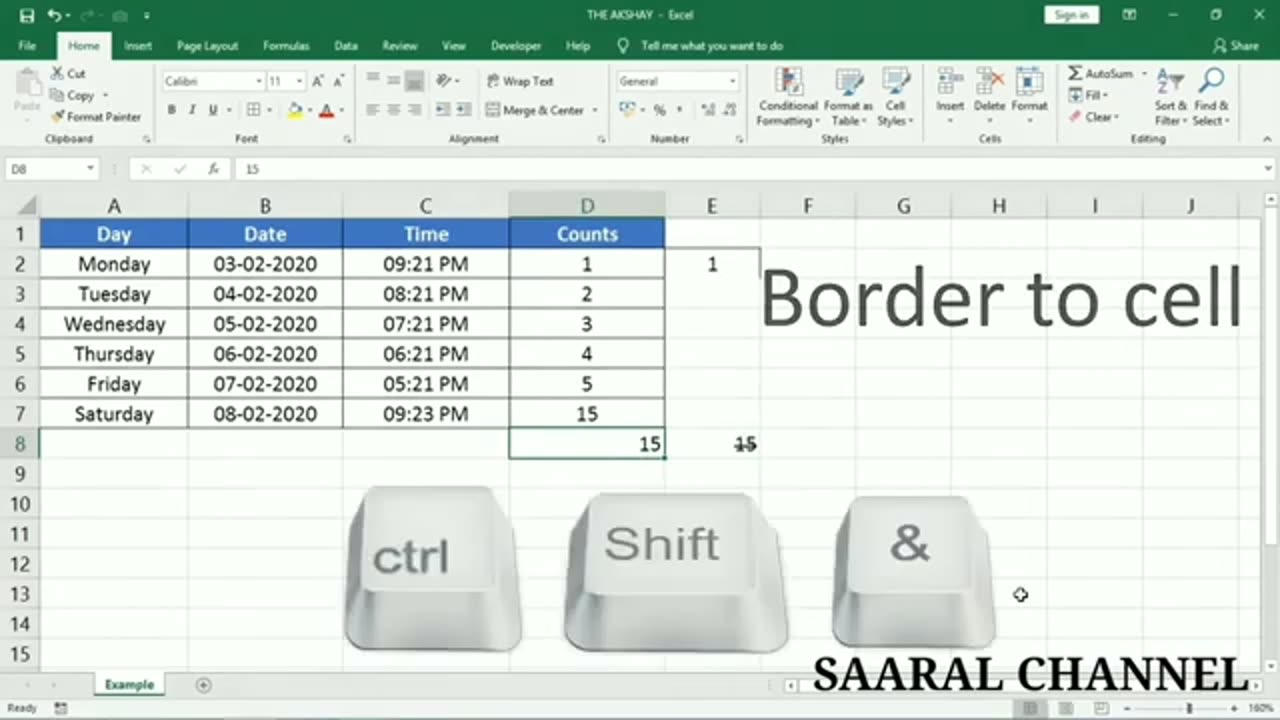 MS Excel Tricks_Excel Shortcut that saves your Time_Excel Tips and Tricks