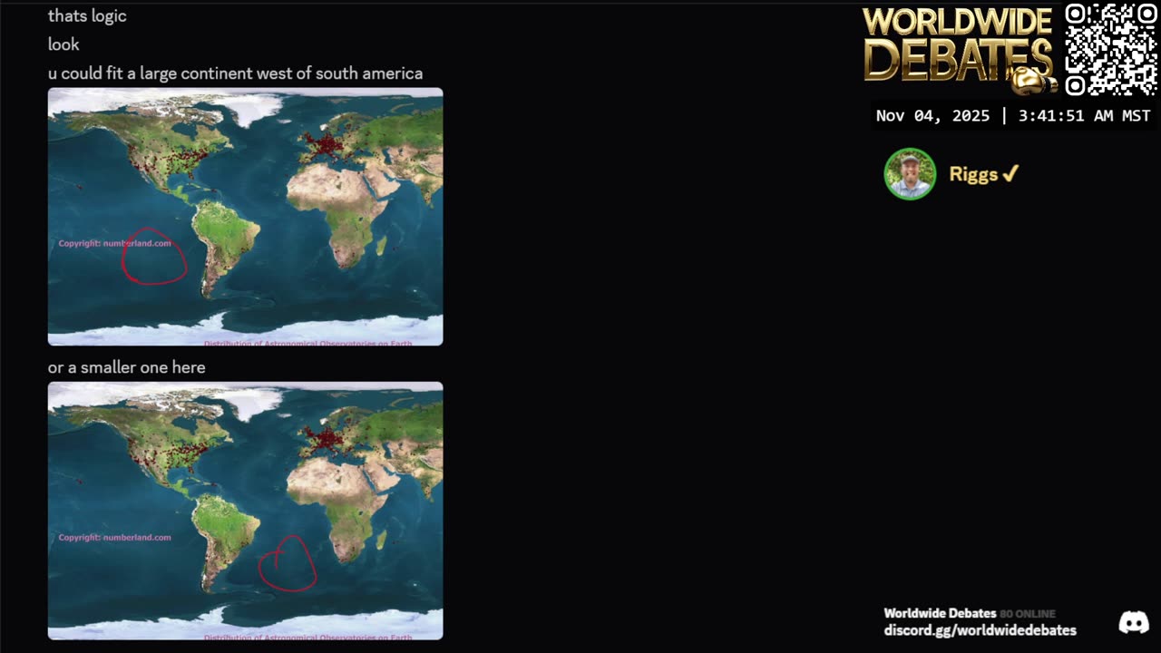 0147 WIDESTREAM - Worldwide Debates - YouTube/Twitch/Rumble