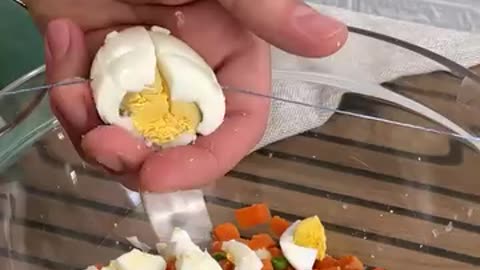 EASY Egg Slicing HACK !!! -Simple & Easy 5 Minute Recipes