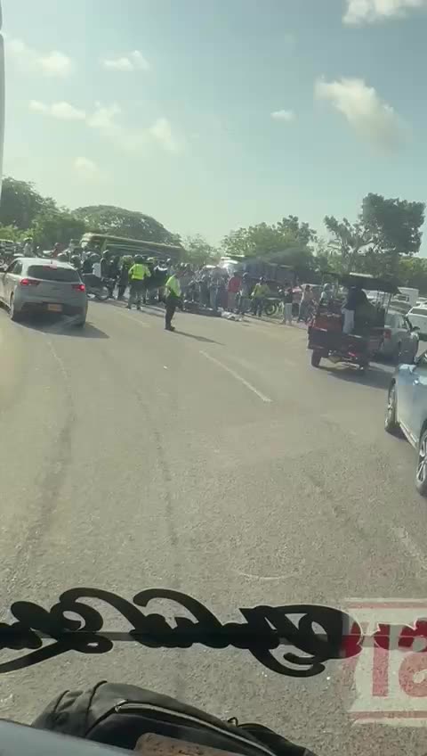 Accidente de tránsito en El Pozón