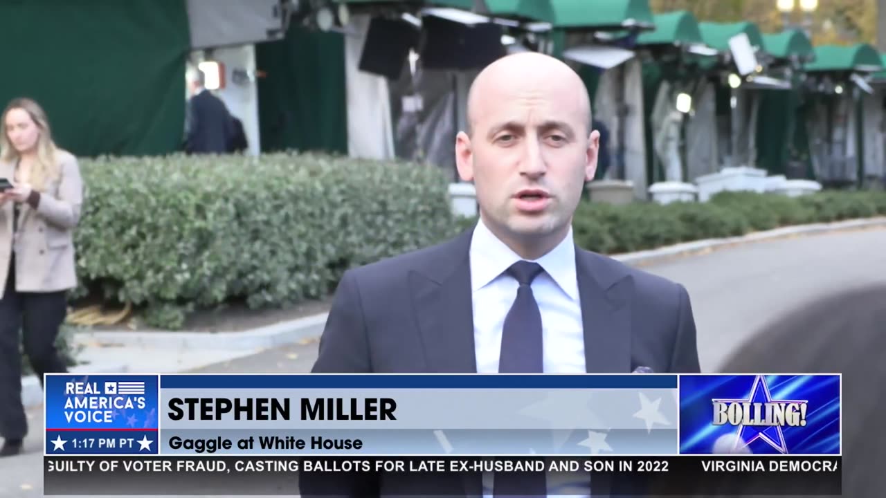 STEPHEN MILLER ON VENEZUELA