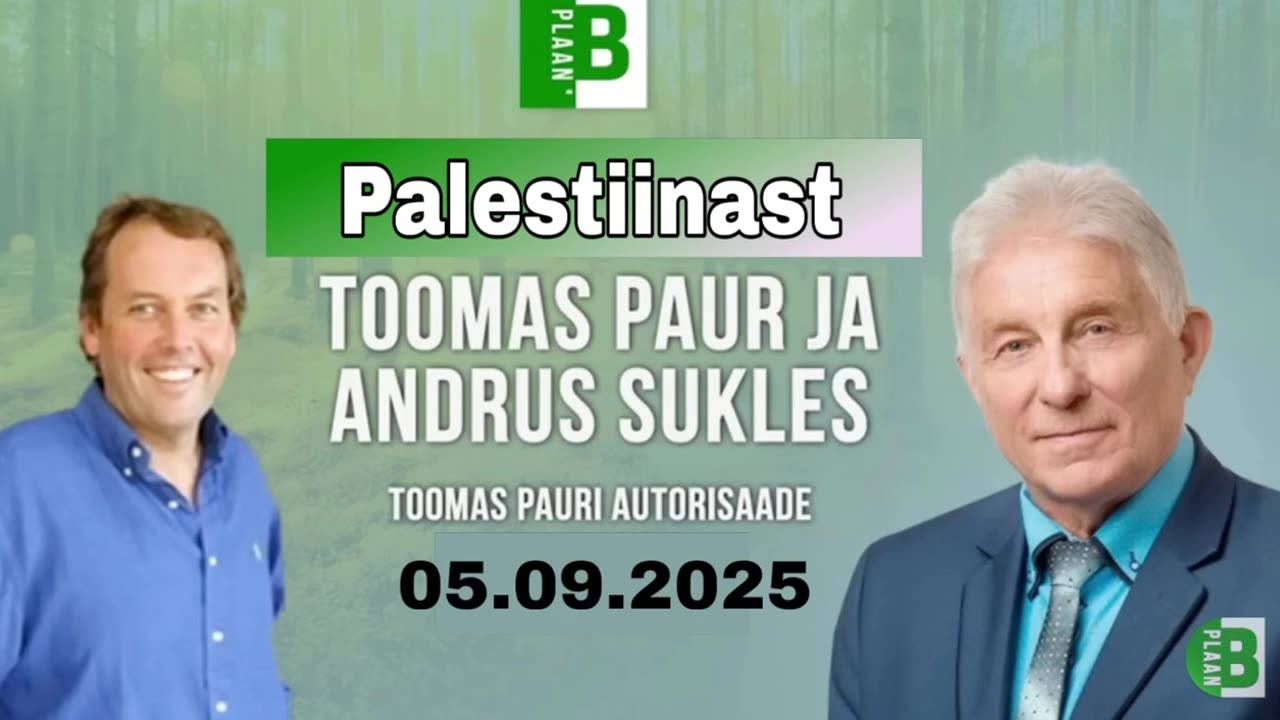 Toomas Pauri autorisaade: Andrus Sukles Palestiinast