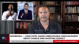 BOMBSHELL — Kash Patel Makes UNBELIEVABLE Announcement About Charlie Kirk Shooting Suspect