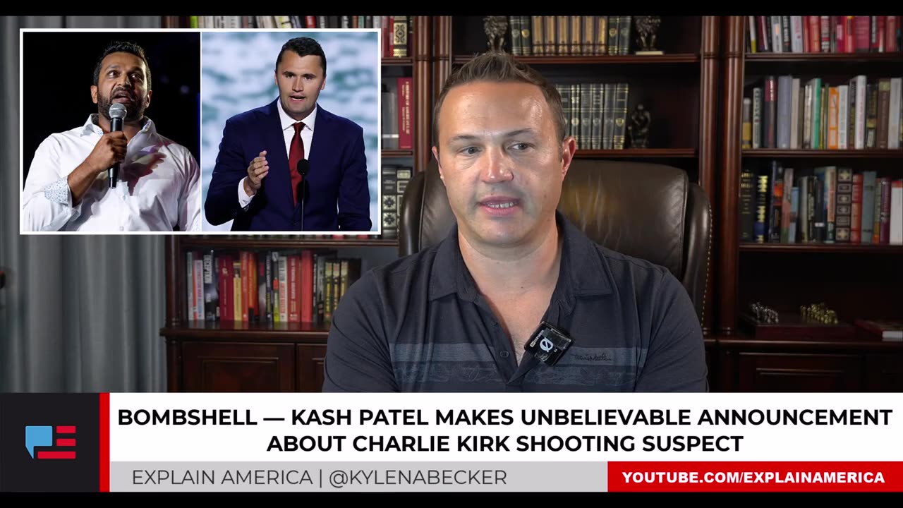 BOMBSHELL — Kash Patel Makes UNBELIEVABLE Announcement About Charlie Kirk Shooting Suspect