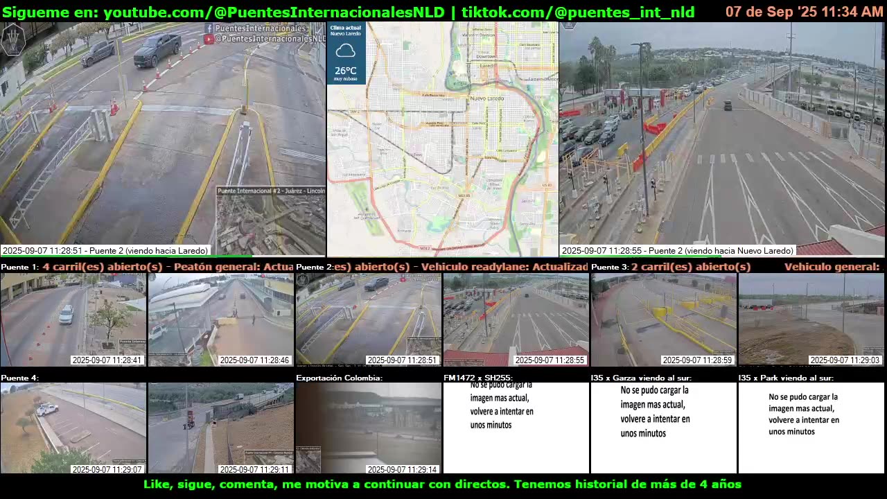 Puentes Internacionales NLD (Youtube / TikTok)