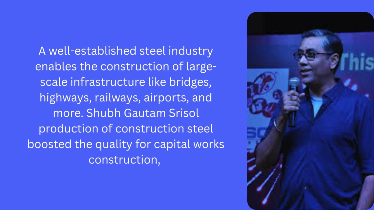 Shubh Gautam Srisol Commitment to Future-Proofing India’s Steel Sector Through Innovation