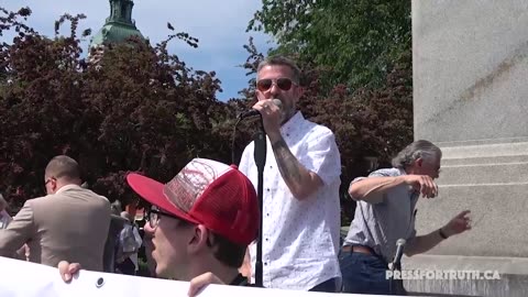Bilderberg 2025, Dan Dicks Speaks At A Big Bilderberg Protest!