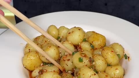 Patates Noodle 🍝 Spicy Potato Noodle.