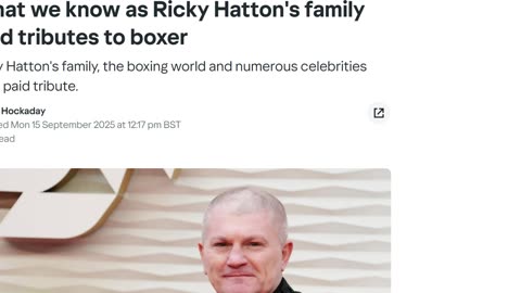 Ricky Hatton recommends Covid Jabs