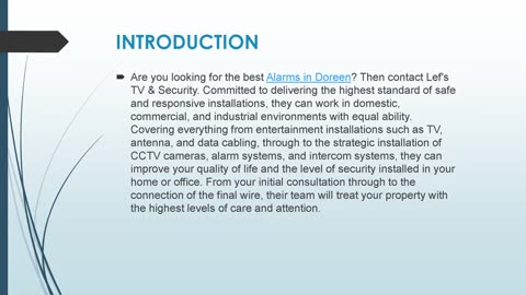 Best Alarms in Doreen