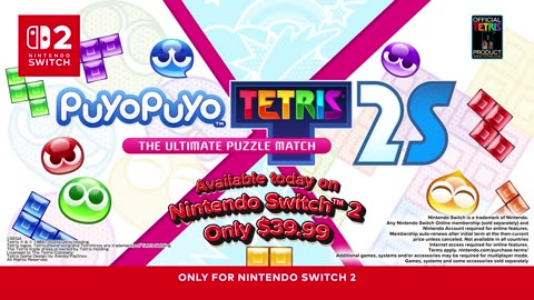 Puyo Puyo Tetris 2S – Launch Trailer