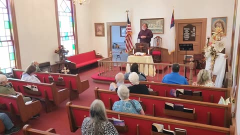 Vernon Chapel Sunday Service (Acts Ch.4:13 Are You A Bent Nail) led by Ed Boots 11/9/2025