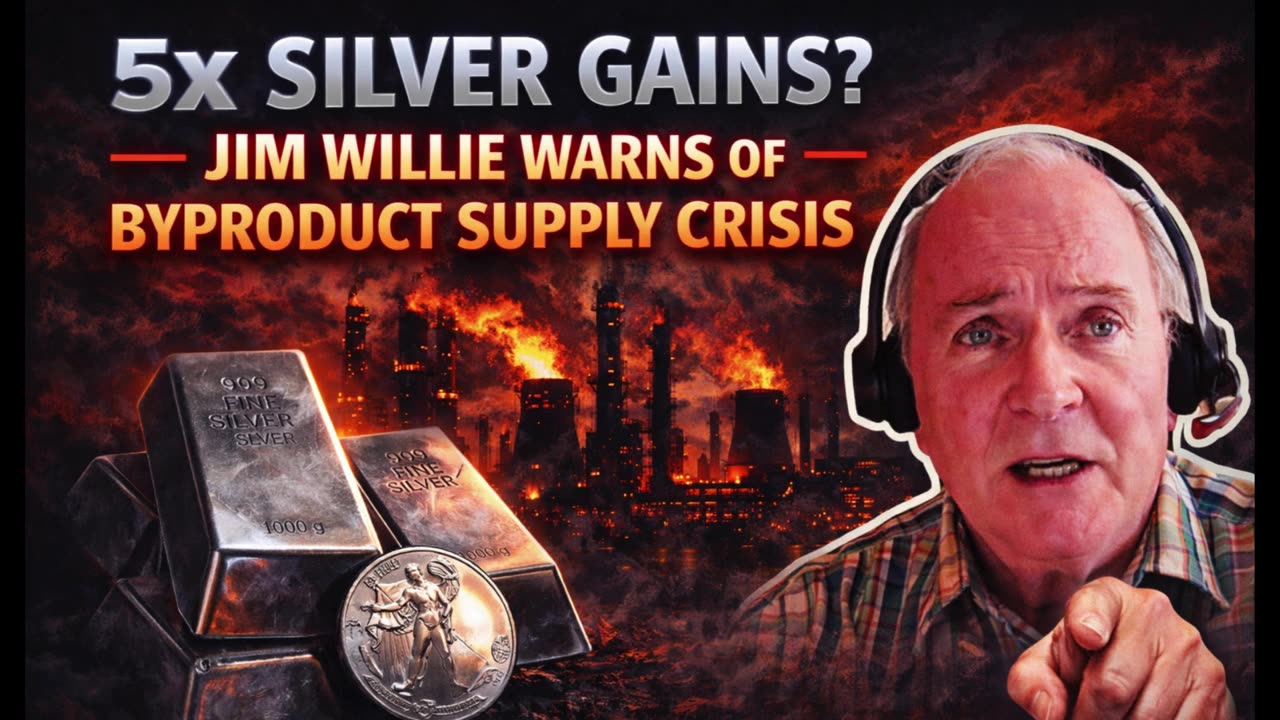 5x Silver Gains? — Jim Willie Warns of Byproduct Supply Crisis