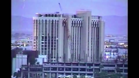 Aladdin Hotel and Casino Las Vegas Implosion