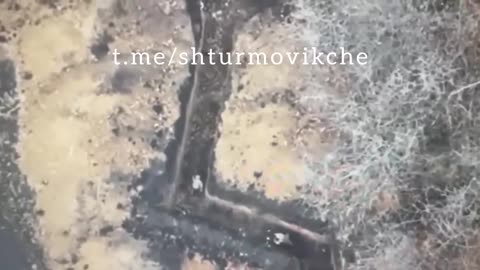 Trench Warfare: Russian Captured a Ukrainian Soldier in Hand to Hand Combat