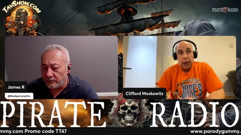 08/04/25 Pirate Radio Monday w/Off The Cliff!!! ParodyGummy.com / PROMO TT47