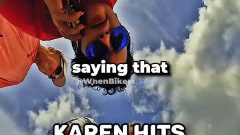 Karen HITS Biker and Tries To BLAME Him! @hiagoF