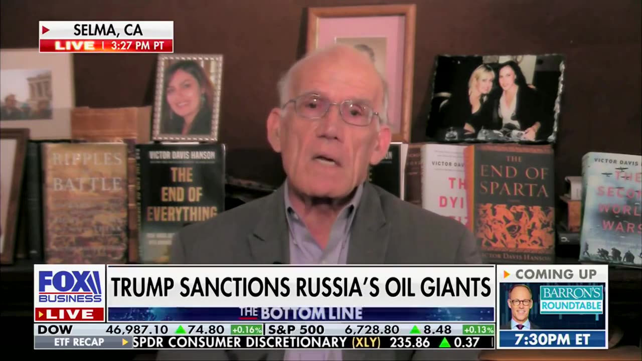 Victor Davis Hanson Says Pressure Mounting on Putin and His War on Ukraine