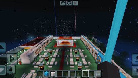 New year celebration in Minecraft Game