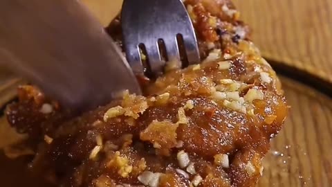 Garlic aroma overflows! The overlord of the chicken steak world has arrived, teach you