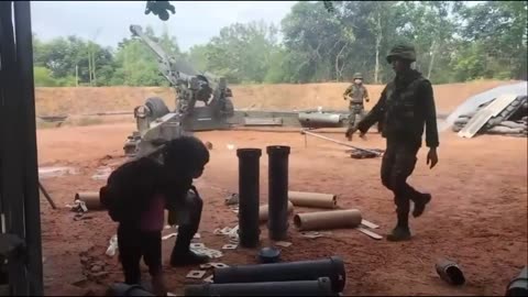 🔫💥 Thailand Cambodia War | Thai Artillery Targets Cambodian Posts | RCF