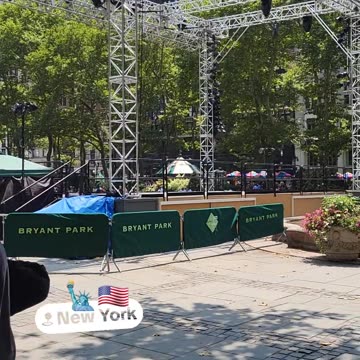 Bryant Park New York City Manhattan America USA