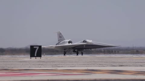 NASA’s X-59 Just Did Something HUGE! First Taxi Tests for Quiet Supersonic Jet✈️