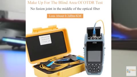 WSOLDMA Fiber Optic OTDR Launch Cable Box FTTH Test Tool Dead Zone Eliminator -