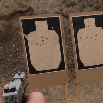 Kahr P380 Truglow Nights at Range