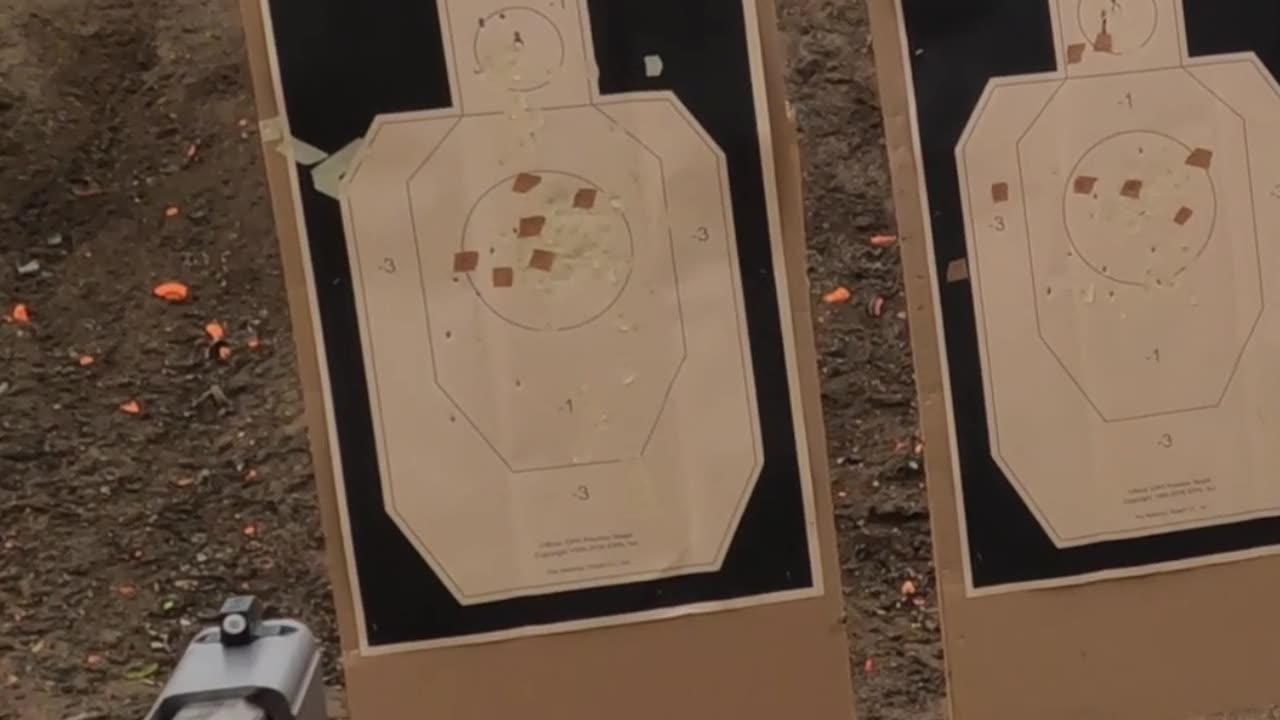 Kahr P380 Truglow Nights at Range