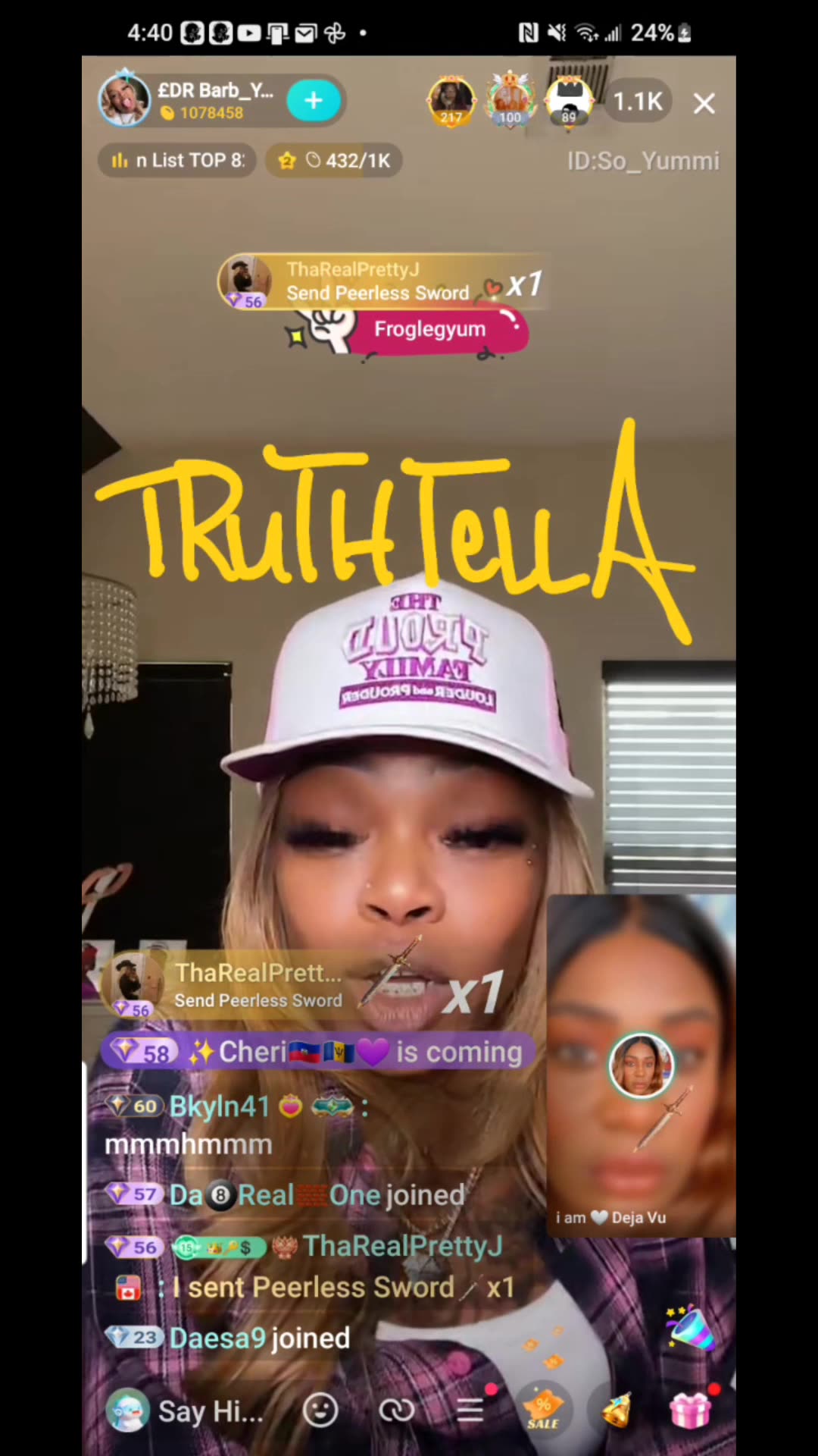 BARB_YUMMI STILL GOING IN ON EMPRESS PARIS ABOUT CHARM SCHOOL 10/24/25 PT. 1