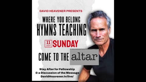 Set a Reminder for Sundays 11am EST