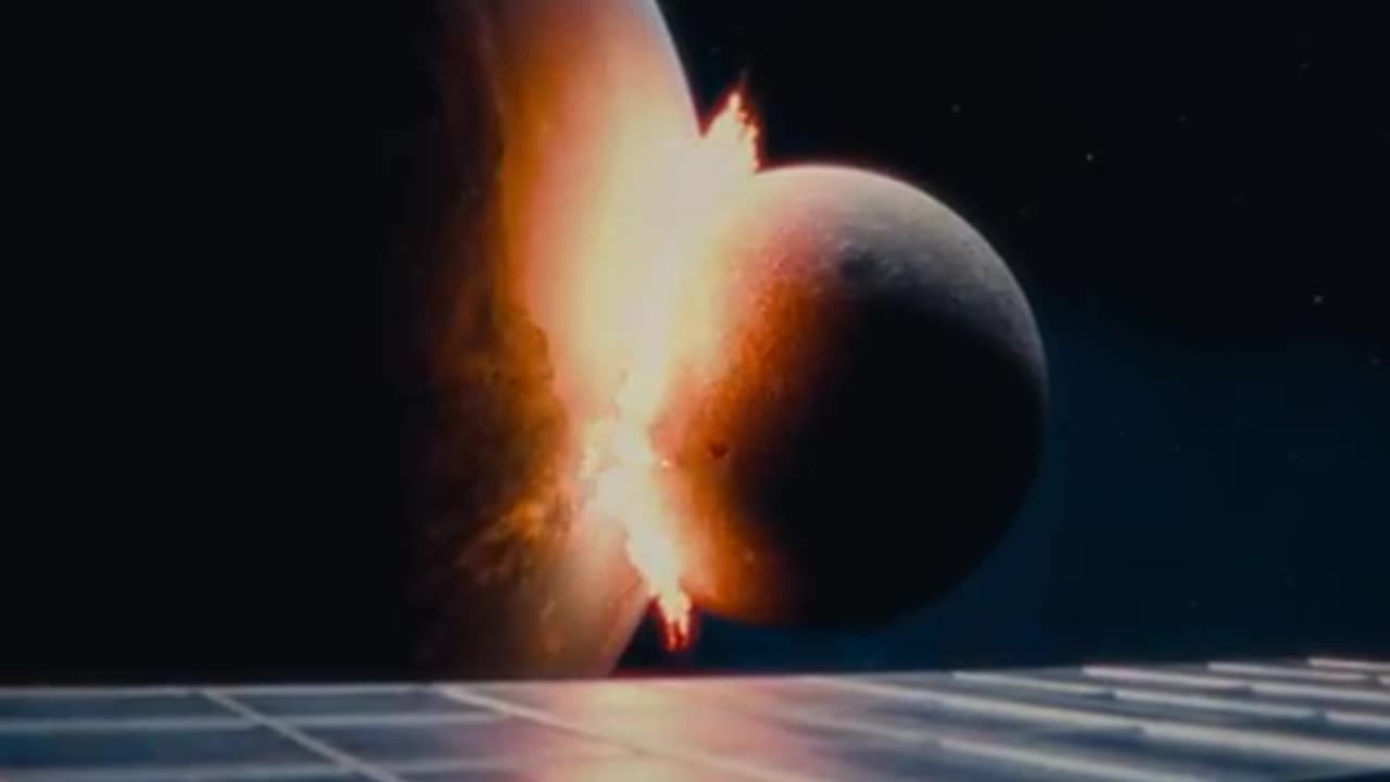 The Moon wakes up (cosmic horror/astrophobia animation)