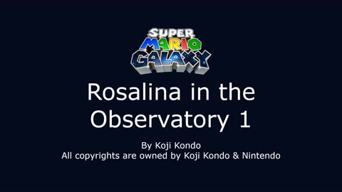 Rosalina in the Observatory 1