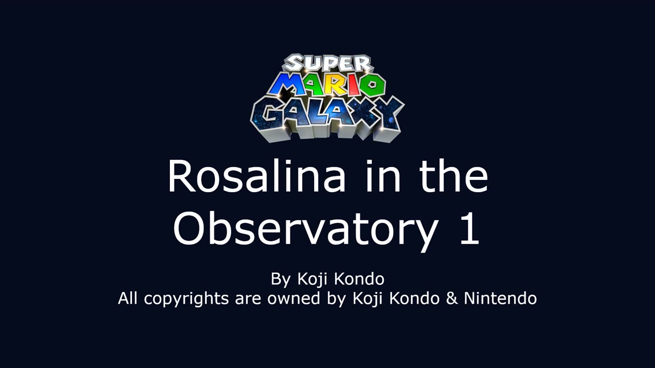 Rosalina in the Observatory 1