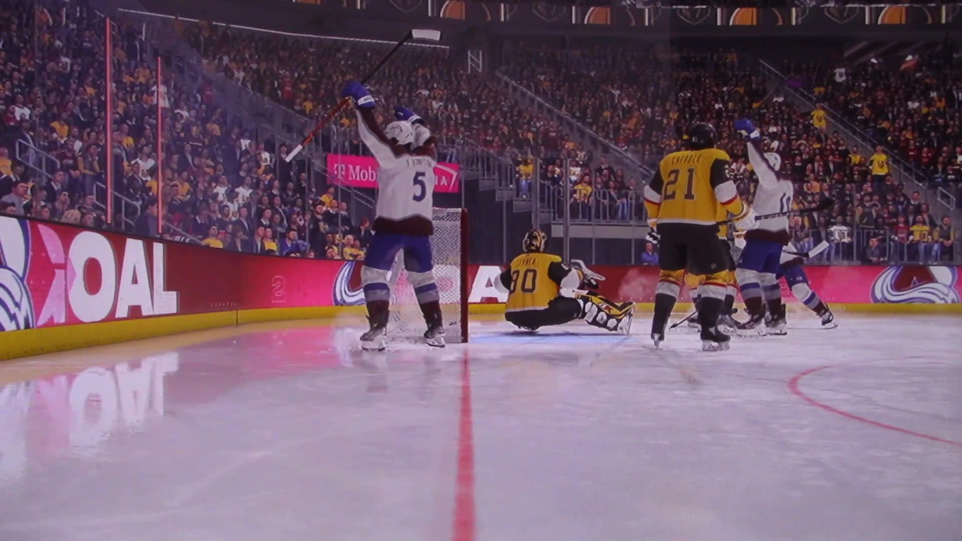 NHL: Colorado Avalanche vs Vegas Golden Knights