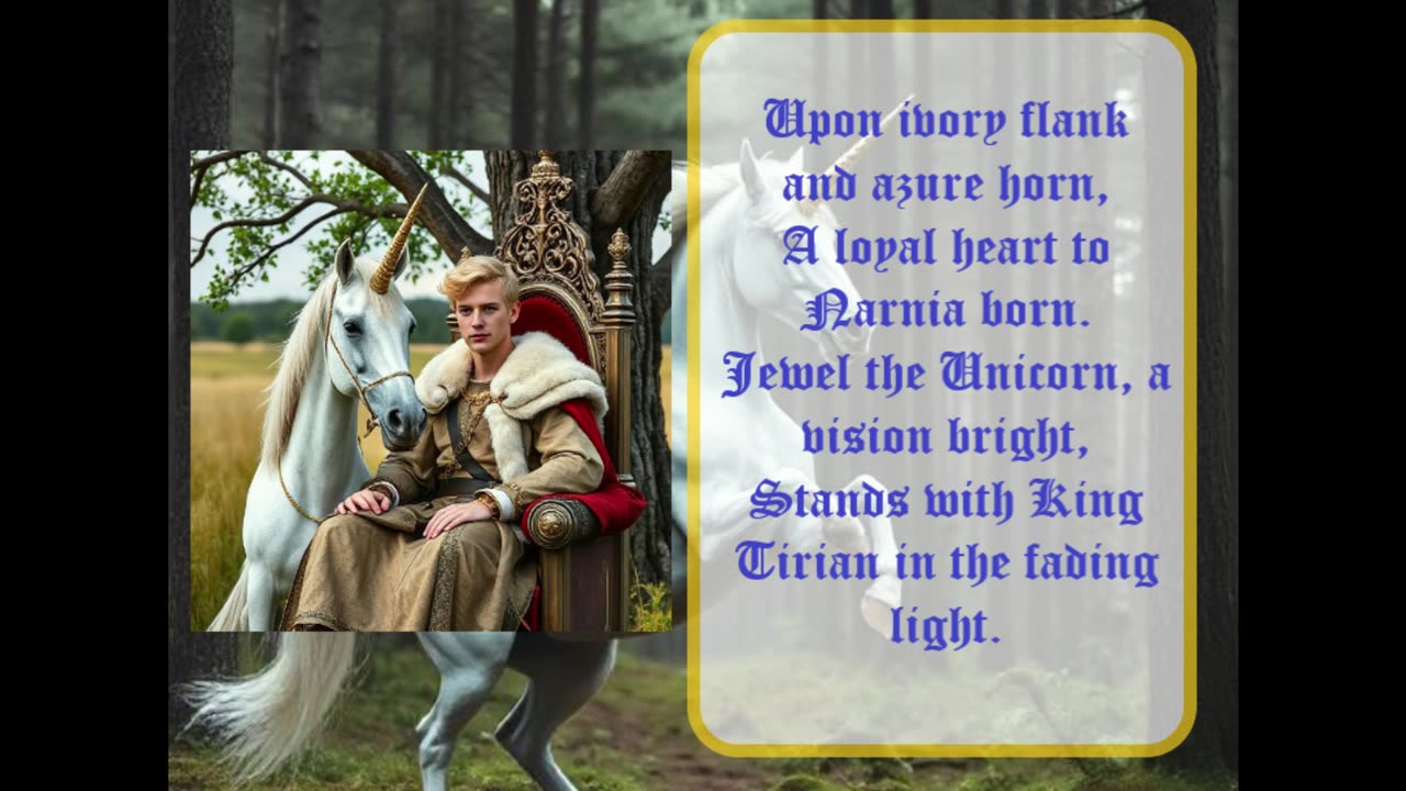 Jewel the Unicorn (Narnia Song)