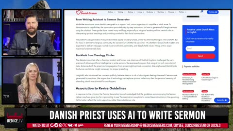Churches Turn To AI Sermons