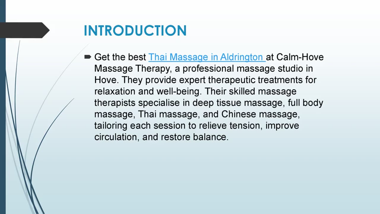 Best Thai Massage in Aldrington
