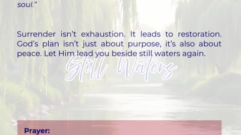 Still Waters