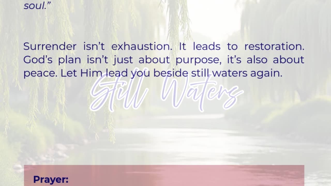 Still Waters