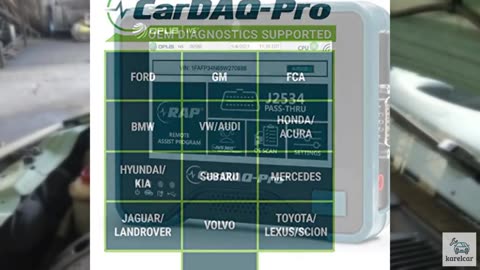 Opus IVS CarDAQ-Pro All Makes J2534 Reprogramming Tool and Remote Assisted Progr