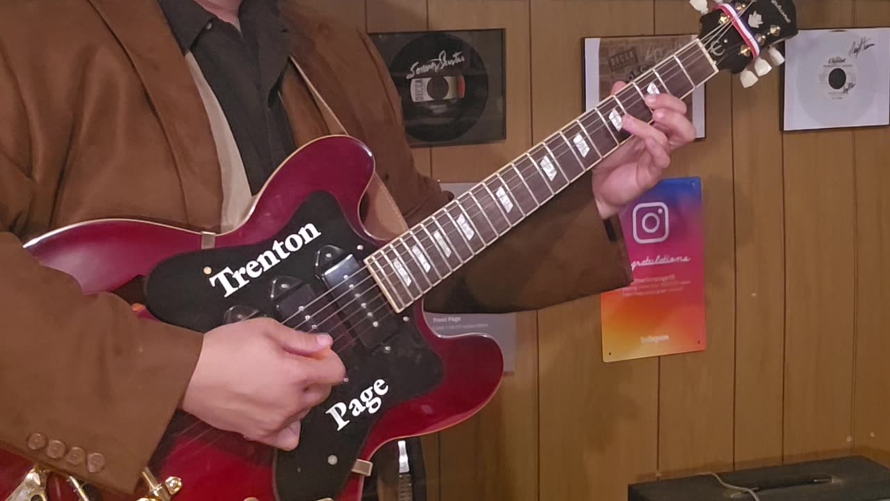 Trent Page playing the Animals.