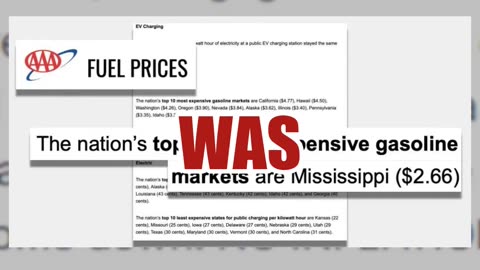 Fact Check: Gasoline Prices Did NOT Fall Below $1.98 A Gallon As Trump Claimed on May 2, 2025