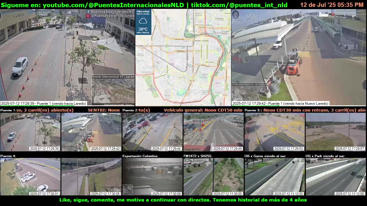 Puentes Internacionales NLD (Youtube / TikTok)