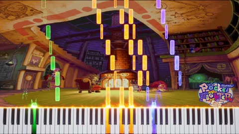 Pocket Fighter 🌕 Tessa's Room: Genius Sanctuary 🎹MIDI🎹